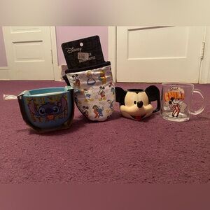 NWT 4 piece Disney Mickey Mouse and friends Bundle